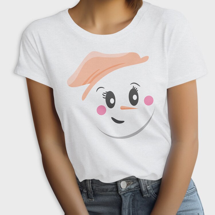 Snow Man Face 5, Tricou Femei