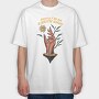 Earth Sign, Tricou Oversize Barbati (Unisex)