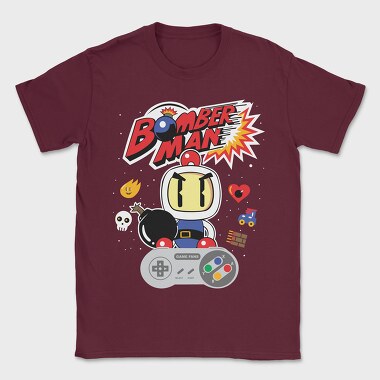 Bomberman, Tricou Barbati (Unisex)