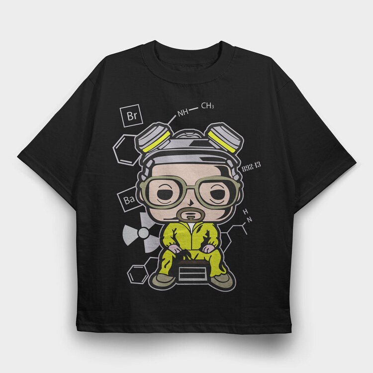 Breacking Bad, Tricou Oversize Barbati (Unisex)