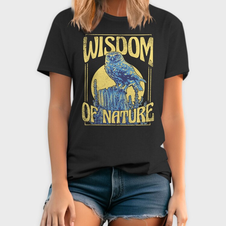 Wisdom of Nature, Tricou Barbati (Unisex)