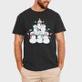 Snowman Tree, Tricou Barbati (Unisex)