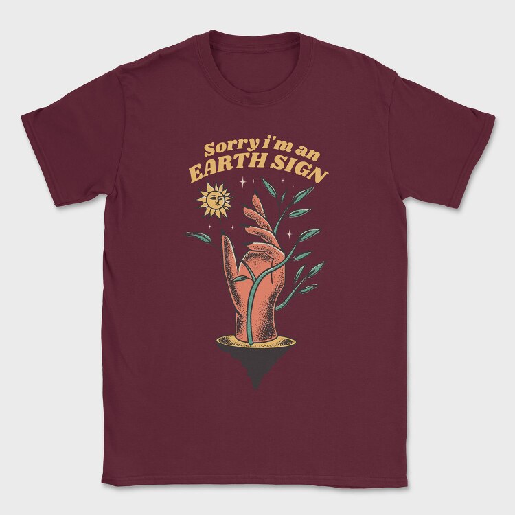 Earth Sign, Tricou Barbati (Unisex)