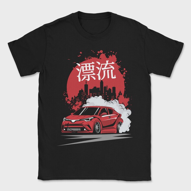 Drift Tokyo, Tricou Barbati (Unisex)