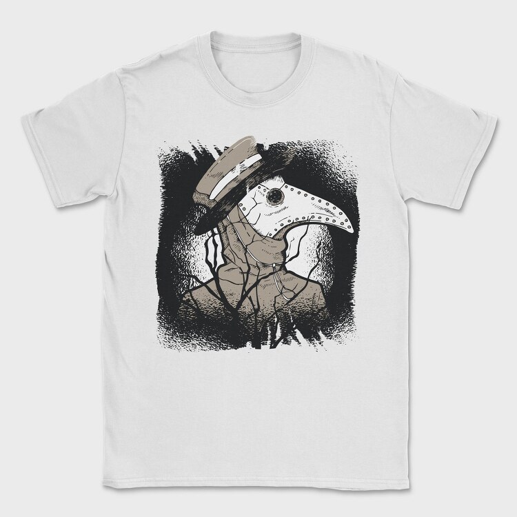 Dark Plague Doctor, Tricou Barbati (Unisex)