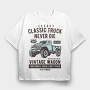 Classic Truck, Tricou Oversize Barbati (Unisex)