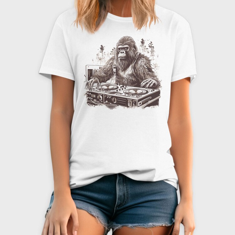 Dj Bigfoot, Tricou Barbati (Unisex)