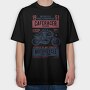 Caferacer Classic Race, Tricou Oversize Barbati (Unisex)