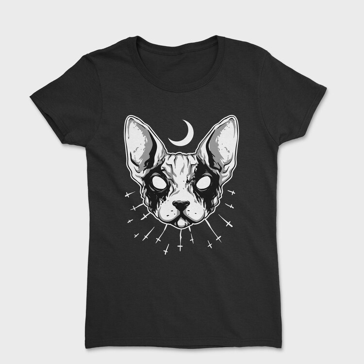 Black Metal Cat, Tricou Femei