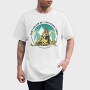Snowmobiler Retro Sunset, Tricou Barbati (Unisex)