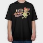 Anti Christmas Forever, Tricou Oversize Barbati (Unisex)