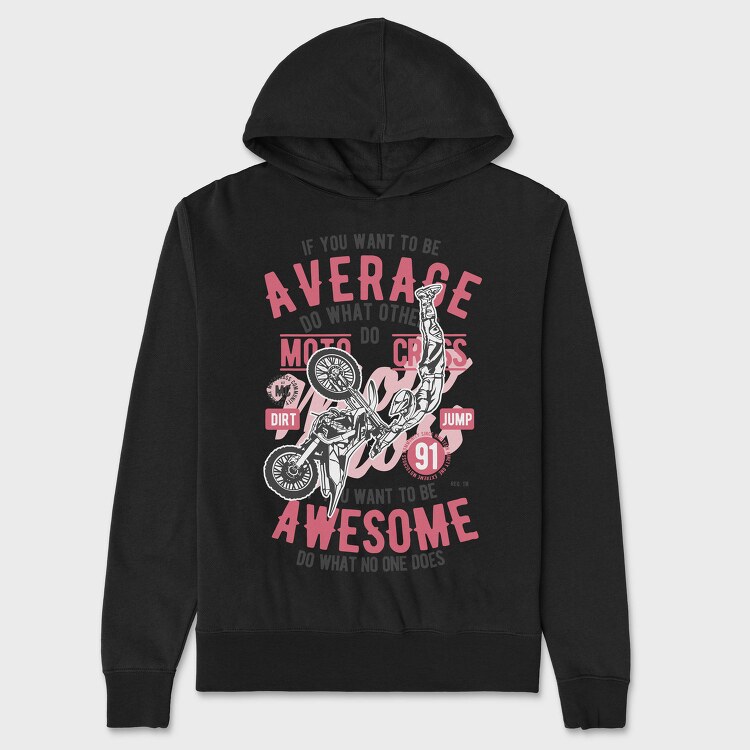 Awesome Motocross, Hanorac Oversize Barbati (Unisex)