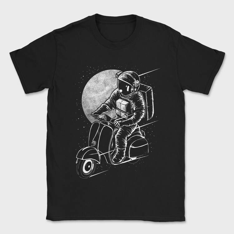 Astroscooter, Tricou Barbati (Unisex)