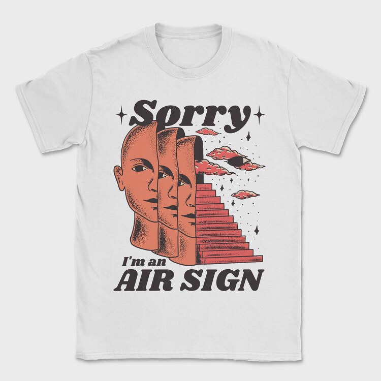Air Sign, Tricou Barbati (Unisex)