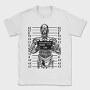 3PO Mugshot, Tricou Barbati (Unisex)