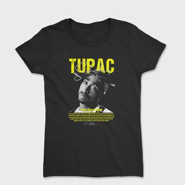 Tupac Yellow Tribute, Tricou Femei