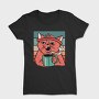 Cat Drinking Coffee (2), Tricou Femei