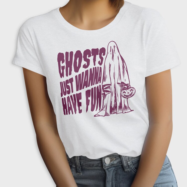 Ghosts Just Wanna Have Fun, Tricou Femei
