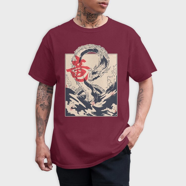 Dragon Sea, Tricou Barbati (Unisex)