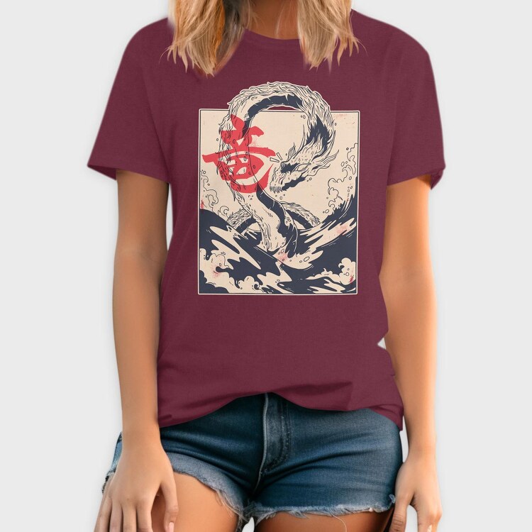 Dragon Sea, Tricou Barbati (Unisex)