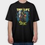 Thug Life 2pac, Tricou Oversize Barbati (Unisex)