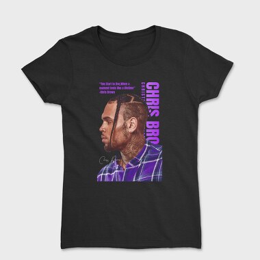 Purple Life Quote, Tricou Femei