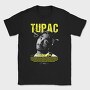 Tupac Yellow Tribute, Tricou Barbati (Unisex)