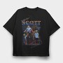 Travis Scott Naughty Kid, Tricou Oversize Barbati (Unisex)