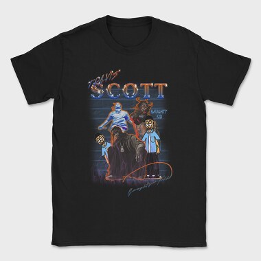 Travis Scott Naughty Kid, Tricou Barbati (Unisex)