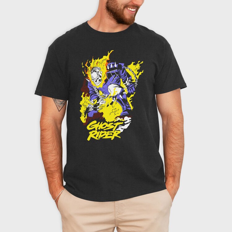 Ghost Rider 4, Tricou Barbati (Unisex)