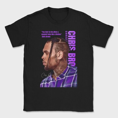 Purple Life Quote, Tricou Barbati (Unisex)