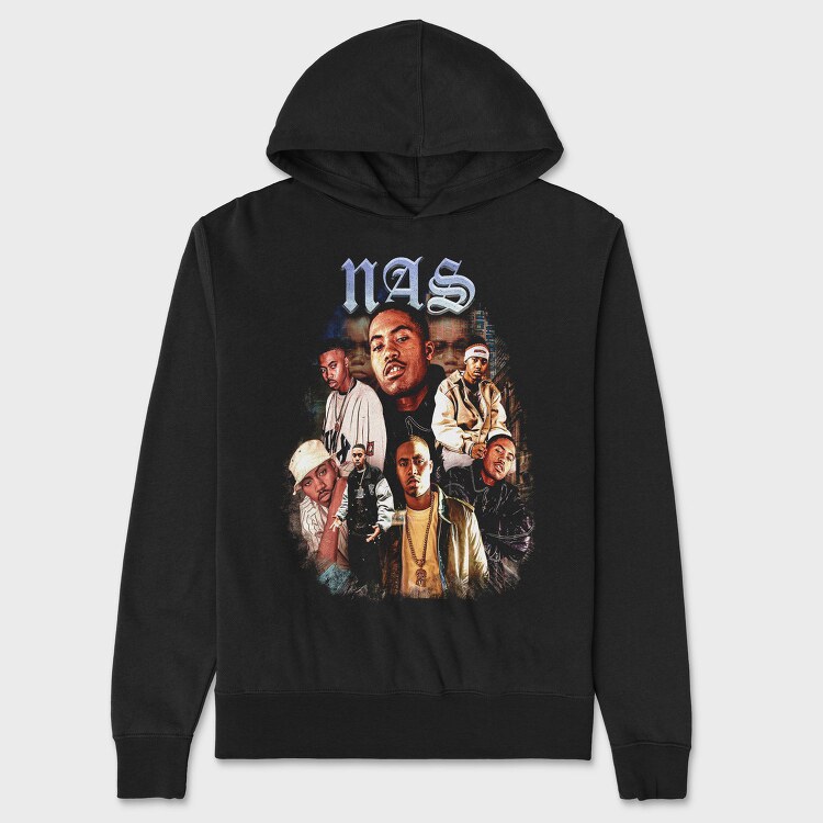 Nasty Ass Street, Hanorac Oversize Barbati (Unisex)