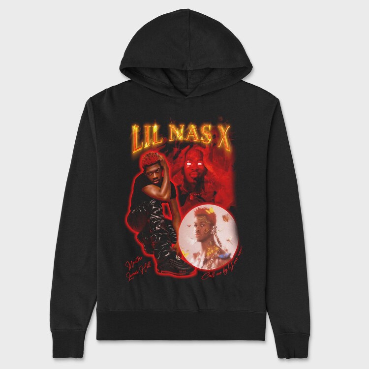 Lil Nas X Montero 1, Hanorac Oversize Barbati (Unisex)