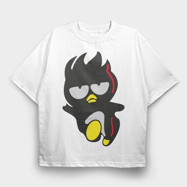 Cartoon Retro Badtz Maru 4, Tricou Oversize Barbati (Unisex)