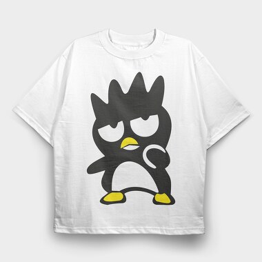 Cartoon Retro Badtz Maru 6, Tricou Oversize Barbati (Unisex)