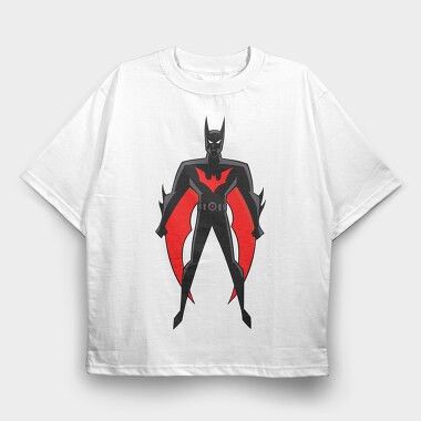 Cartoon Retro Batman 2, Tricou Oversize Barbati (Unisex)
