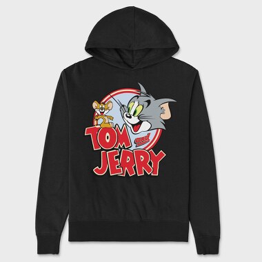 Cartoon Retro Caricaturas 32 1, Hanorac Oversize Barbati (Unisex)