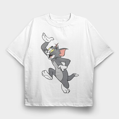 Cartoon Retro Caricaturas 32 2, Tricou Oversize Barbati (Unisex)