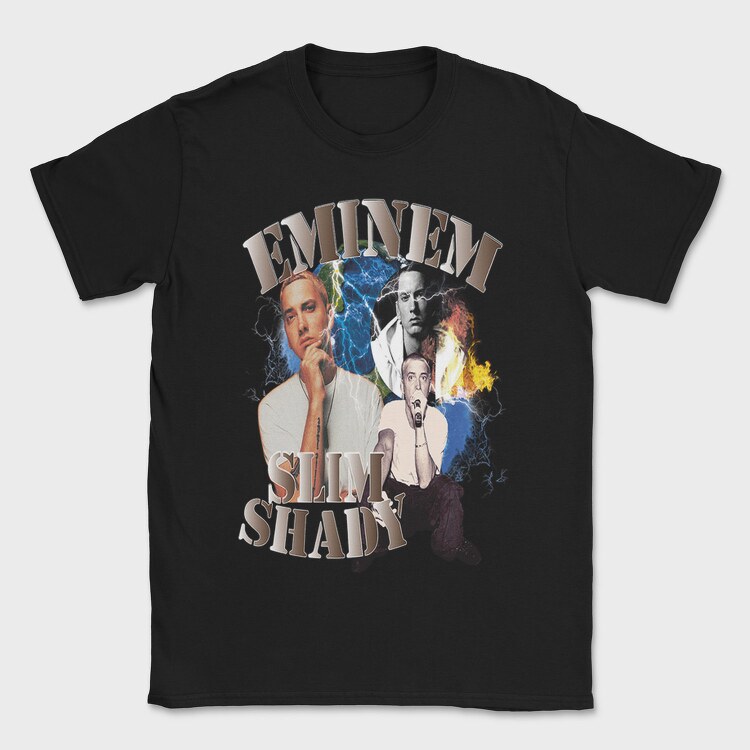 Eminem Shady Art 1, Tricou Barbati (Unisex)