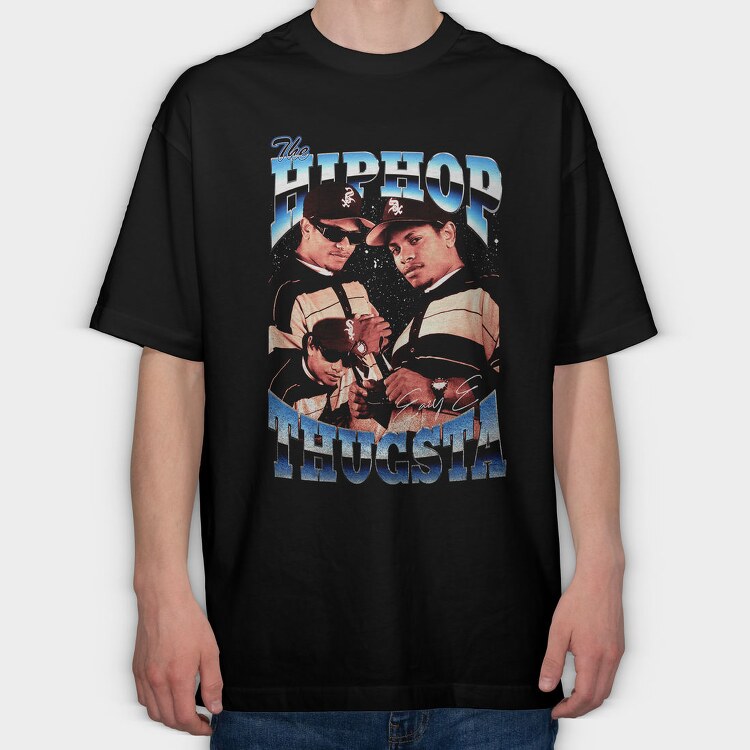 Hiphop Legends 1, Tricou Oversize Barbati (Unisex)