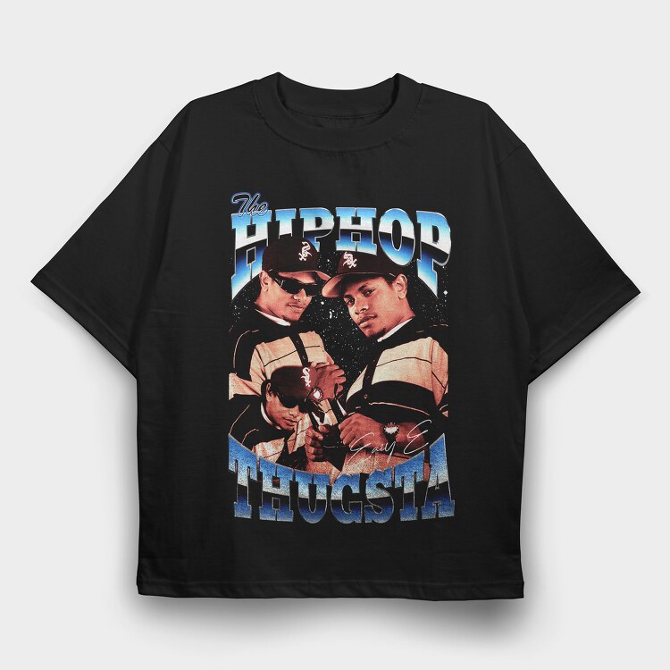 Hiphop Legends 1, Tricou Oversize Barbati (Unisex)
