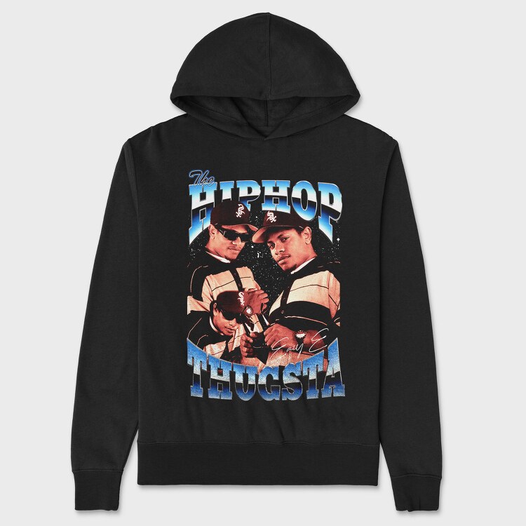 Hiphop Legends 1, Hanorac Oversize Barbati (Unisex)