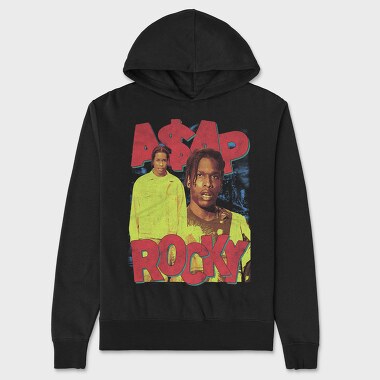 Aap Rocky Neon 1, Hanorac Oversize Barbati (Unisex)