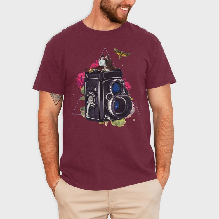 Camera Lovers, Tricou Barbati (Unisex)
