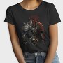 Grim Warrior Skull, Tricou Femei