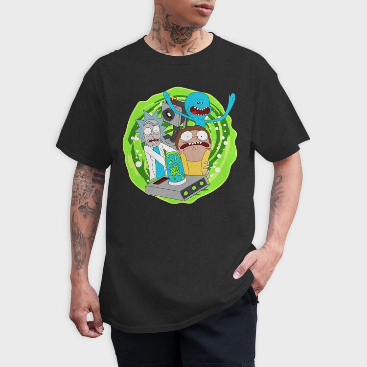 Rick and Morty 39, Tricou Barbati (Unisex)