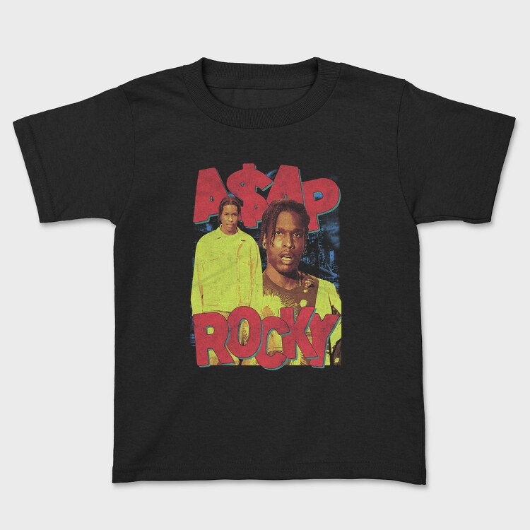 Aap Rocky Neon 1, Tricou Copii