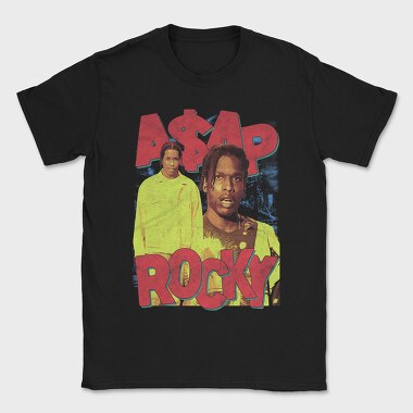 Aap Rocky Neon 1, Tricou Barbati (Unisex)