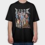Electric Fire Mesh 1, Tricou Oversize Barbati (Unisex)
