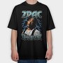 2pac Lightning 1, Tricou Oversize Barbati (Unisex)